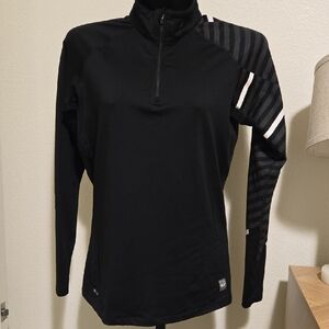 Nike Pro Combat Dri Fit Compression 1/2 Zip Top